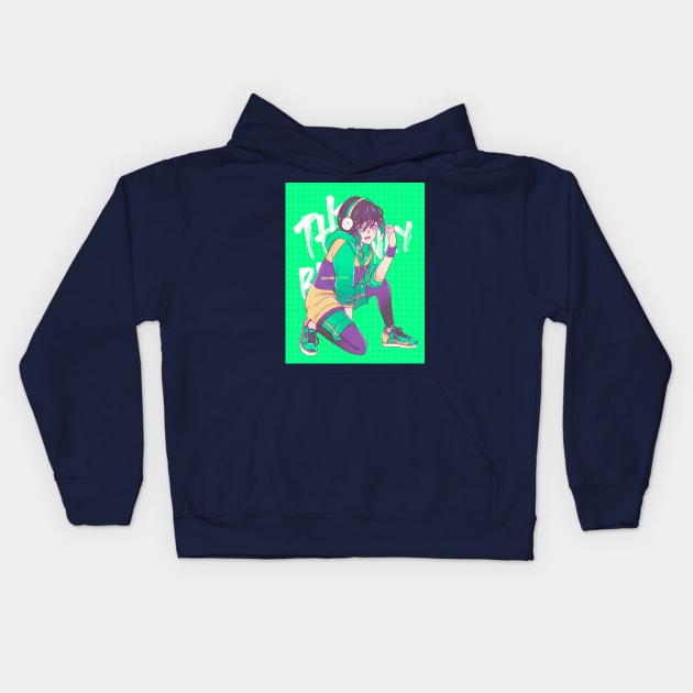 Toph Aesthetic Kids Hoodie by Bunnytone